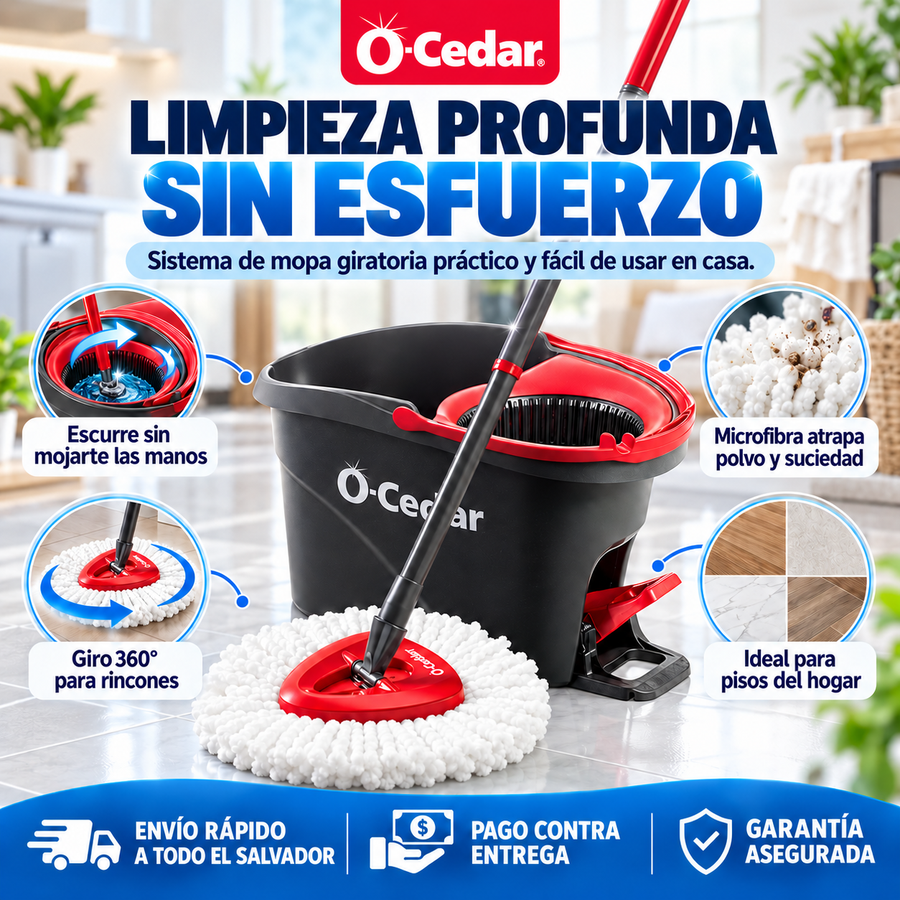 SpinClean Max — ¡Pisos Impecables Sin Ensuciar las Manos! - imagen 3